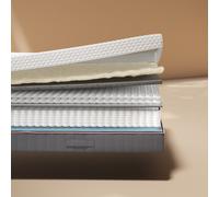 Duette - Double - Hybrid Pro 4000 Pocket Spring Foam Mattress - Fabric/Foam - 4ft6 - Happy Beds