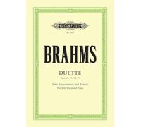 Duette op. 20, 61, 66, 75 Fur zwei singstimmen und klavier. Nr. 3909.