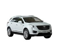 DUEVEL 1 18 For Cadillac 2020 XT5 White Alloy Die Casting Static Model Car Crafts Collection Fashion Gift Simulation Vehicle Playset
