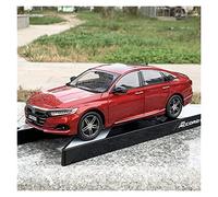 DUEVEL 1 18 for Honda Accord Simulation Alloy Scale Car Model Static Vehicle Collectible Souvenirs Ornament Simulation Vehicle Playset(Red)