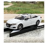 DUEVEL 1 18 for Honda Accord Simulation Alloy Scale Car Model Static Vehicle Collectible Souvenirs Ornament Simulation Vehicle Playset(White)