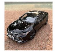 DUEVEL 1 18 for Toyota Avalon Simulation Alloy Scale Car Model Static Vehicle Collectible Ornament Simulation Vehicle Playset(Black)