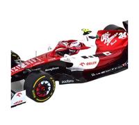 DUEVEL 1/18 Romeo C42 Canada F1 2022 Zhou Guanyu Simulation Alloy Racing Car Model Collection Ornaments Simulation Vehicle Playset