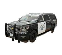 DUEVEL 1:18 Scale For Chevrolet Saab Class California Police Car Simulation Resin Car Model Simulation Vehicle Playset