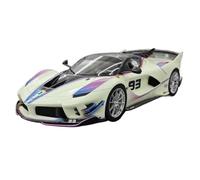 DUEVEL 1 18 Scale For Ferrari FXXK EVO Glow-in-the-Dark Edition Simulation Resin Car Model Collection Simulation Vehicle Playset