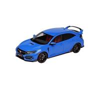 DUEVEL 1/18 Scale For Honda Civic TYPE-R FK8 Alloy Full Open Car Model Static Display Collection Simulation Vehicle Playset(Blue)