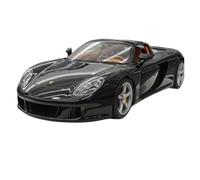 DUEVEL 1:18 Scale For Porsche Carrera GT Black Simulation Resin Car Model Collection Ornaments Simulation Vehicle Playset