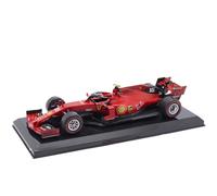 DUEVEL 1 24 Alloy Rally Car Model Leclerc For Ferrari SF90#16 F1 2019 Premium Toys Collection Simulation Vehicle Playset