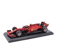 DUEVEL 1/24 For FERRARI SF90 2019 LECLERC F1 Alloy Rally Car Simulation Finished Collection Toys Simulation Vehicle Playset