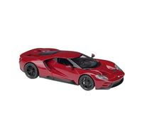 DUEVEL 1:24 For Ford Gt 2017 Simulation Alloy Sports Car Toys Simulation Vehicle Playset(Red)