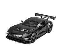 DUEVEL 1 32 For Aston Martin Vulcan Alloy Sports Car Metal Mini Racing Vehicles Simulation Boys Adult Gift Simulation Vehicle Playset(Black)