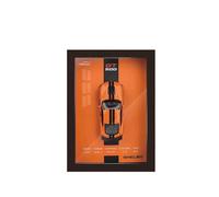 DUEVEL 1 32 For Collector's Edition Metal Photo Frame Version Sports Car Model Simulation 3D Racing Hanging Simulation Vehicle Playset(Orange)
