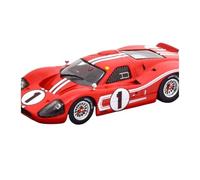 DUEVEL 1/43 Alloy Racing Model for Ford GT40 MK2 LeMans 1967 Car Collection Ornament Metal Toy Simulation Vehicle Playset
