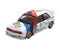DUEVEL 1/43 Die-Metal Racing Model For BMW M3 (E30) #15 DTM Touring Car Race 1989 Collectible Toy Simulation Vehicle Playset