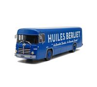 DUEVEL 1:43 For Berliet PLR French Coach Alloy Bus Car Model Classic Toy Car Gift Collection Simulation Vehicle Playset