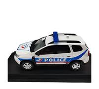 DUEVEL 1 43 For Dasia Bread Police Car Alloy Static Model Simulation Vehicles Adult Collection Display Simulation Vehicle Playset(D)
