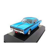 DUEVEL 1:43 For Dodge Polara RT 1964 Blue Alloy Static Model Simulation Vehicles Adult Collection Display Simulation Vehicle Playset