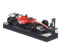 DUEVEL 1/43 For Ferrari SF-23 2023 Las Vegas Leclerc F1 Resin Racing Car Simulation Finished Collectible Toys Simulation Vehicle Playset