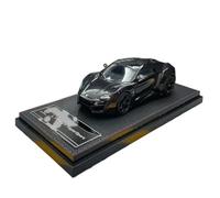 DUEVEL 1 43 For Lykan Mini Racers Vehicles Metal Vehicle Static Ornament Collection Gift Display Simulation Vehicle Playset(Black)