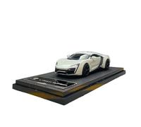 DUEVEL 1 43 For Lykan Mini Racers Vehicles Metal Vehicle Static Ornament Collection Gift Display Simulation Vehicle Playset(White)