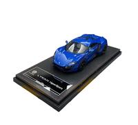 DUEVEL 1 43 For Lykan Mini Racers Vehicles Metal Vehicle Static Ornament Collection Gift Display Simulation Vehicle Playset(Blue)