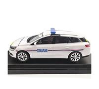 DUEVEL 1 43 For Renault Police Car Alloy Static Model Simulation Vehicles Adult Collection Display Simulation Vehicle Playset(B)