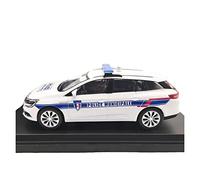 DUEVEL 1 43 For Renault Police Car Alloy Static Model Simulation Vehicles Adult Collection Display Simulation Vehicle Playset(D)