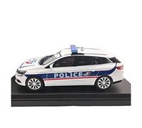 DUEVEL 1 43 For Renault Police Car Alloy Static Model Simulation Vehicles Adult Collection Display Simulation Vehicle Playset(C)