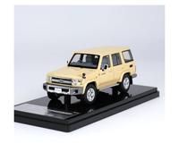 DUEVEL 1 43 For S LAND CRUISER VAN 30th Anniversary Off-Road Vehicle Model Car Fan Collection Home Static Decoration Simulation Vehicle Playset(Yellow)