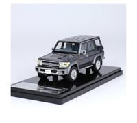 DUEVEL 1 43 For S LAND CRUISER VAN 30th Anniversary Off-Road Vehicle Model Car Fan Collection Home Static Decoration Simulation Vehicle Playset(Black)