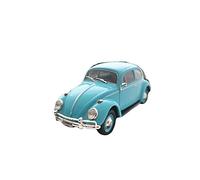 DUEVEL 1:43 For Volkswagen Fusca 1961 Blue Alloy Static Model Simulation Vehicles Collection Display Simulation Vehicle Playset