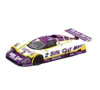 DUEVEL 1 43 IXO XJR-9#2 For Jaguar 1988 Le Mans Winning Model Rally Car Collection Alloy Vehicle Simulation Vehicle Playset