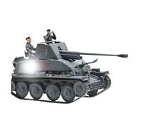 DUEVEL 1 72 Scale Marder III Anti-tank Vehicle Grey Plastic Finished Model Kit Simulation Vehicle Playset