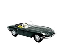 DUEVEL 1:76 For Jaguar E-type Roadster Die-casting Alloy Car Models Adult Classic Vehicle Collection Souvenirs Simulation Vehicle Playset
