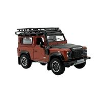 DUEVEL 1/76 For Land Rover Defender 90 Orange Off-Road Vehicle Car Kit Blue Alloy Toys Gift Simulation Vehicle Playset