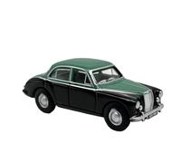 DUEVEL 1/76 For MGZB Island Green And Black Classic Car Alloy Model Kit Toy Collection Simulation Vehicle Playset