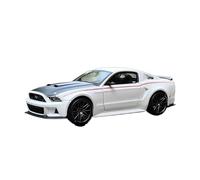 DUEVEL Die-cast 1:24 For Scale 2014 Ford Mustang Gt Simulation Alloy Car Model Fan Collection Display Home Decoration Metal ForOrnaments Simulation Vehicle Playset