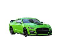 DUEVEL Die-cast 1:24 For Scale Ford Mustang Shelby Gt 500 Simulation Alloy Static Model Fan Collection Home Decoration Metal ForOrnaments Simulation Vehicle Playset(green)