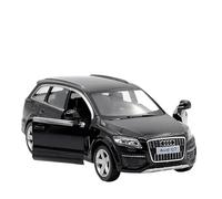 DUEVEL Die-cast1:36 For Scale Q7 Off-road Vehicle Alloy Model Simulation Force Control Automobile Toy Jewelry Collection Gift Series Simulation Vehicle Playset(Black)