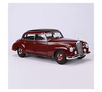 DUEVEL Diecast 1 18 For Benz 300 1955 Static Alloy Black Vintage Car Model Simulation Collectible Souvenir Simulation Vehicle Playset