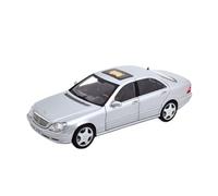 DUEVEL Norev 1 18 For Mercedes S55 AMG W220 2000 Classic Car Model With Full Doors Simulation Vehicle Playset