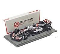 DUEVEL Rally Car 1 43 S9528 Haas VF24 Australia Station 2024 Hülkenberg Resin Vehicle Toy Collection Simulation Vehicle Playset
