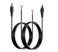 DUEYAGO RCA to Bare Wire Speaker Cable 2 Pack,Speaker Bare Wire Cables to RCA Plugs Adapter Repair Speaker Cord for Speakers Amplifier Audio Video AV Receivers- DIY, 2m line