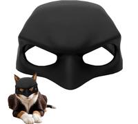 Dueyell Batman Mask for Cats - Adjustable Superhero Costume for Pets, Cute & Comfortable Cat Batman Mask, Perfect for Halloween Cosplay (Back to Eyes 4'')