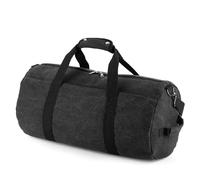 Duffel Bag Bag Base Vintage Noir 28x49x28 cm