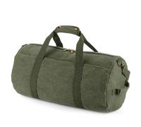 Duffel Bag Bag Base Vintage Vert 28x49x28 cm