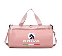 Duffel Bag Scooter Rider, Spacious Overnight Bag for Short Trips, Suitable for Fitness, Travel and Outdoor(Pink)