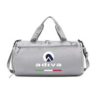 Duffel Bag Scooter Rider, Spacious Overnight Bag for Short Trips, Suitable for Fitness, Travel and Outdoor(Grey)