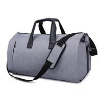 Duffel Bag Sports Gym Bag, 19in Convertible Garment Bag with Separate Shoe Compartment Suit Travel Bags for Men Hand Luggage Bag(A)