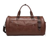 Duffel Bag Sports Gym Bag, Convertible Garment Bag,19in Leatheret Waterproof Travel Duffel Bag with Shoe Compartment Hand Luggage Bag
